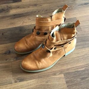 European ankle booties size 38